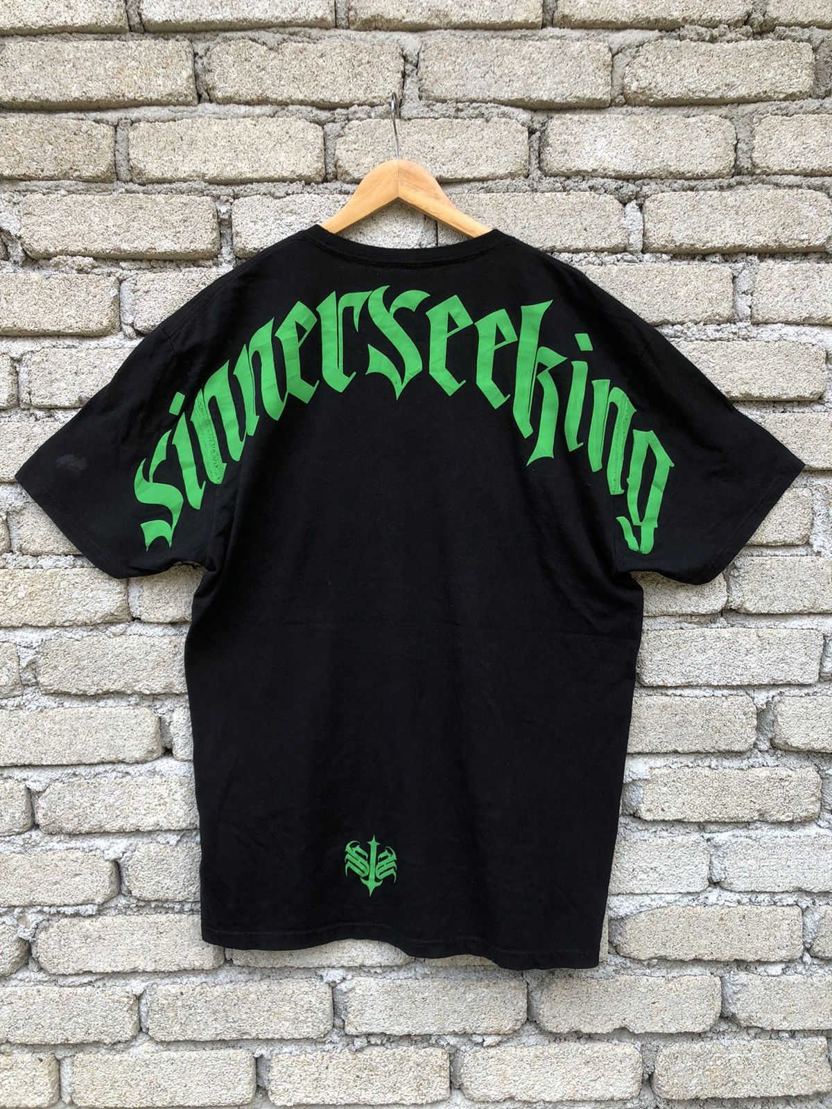 Japanese Brand Japanese Brands Streetwear Sinner Seeking Art Graphic Tee Size US XL / EU 56 / 4 - 1 Thumbnail