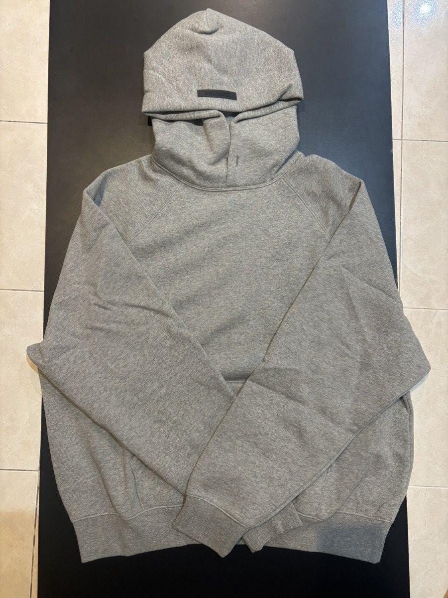 Fear of God Fear Of God Essentials Heather Oatmeal Hoodie - SMALL Size US S / EU 44-46 / 1 - 2 Thumbnail