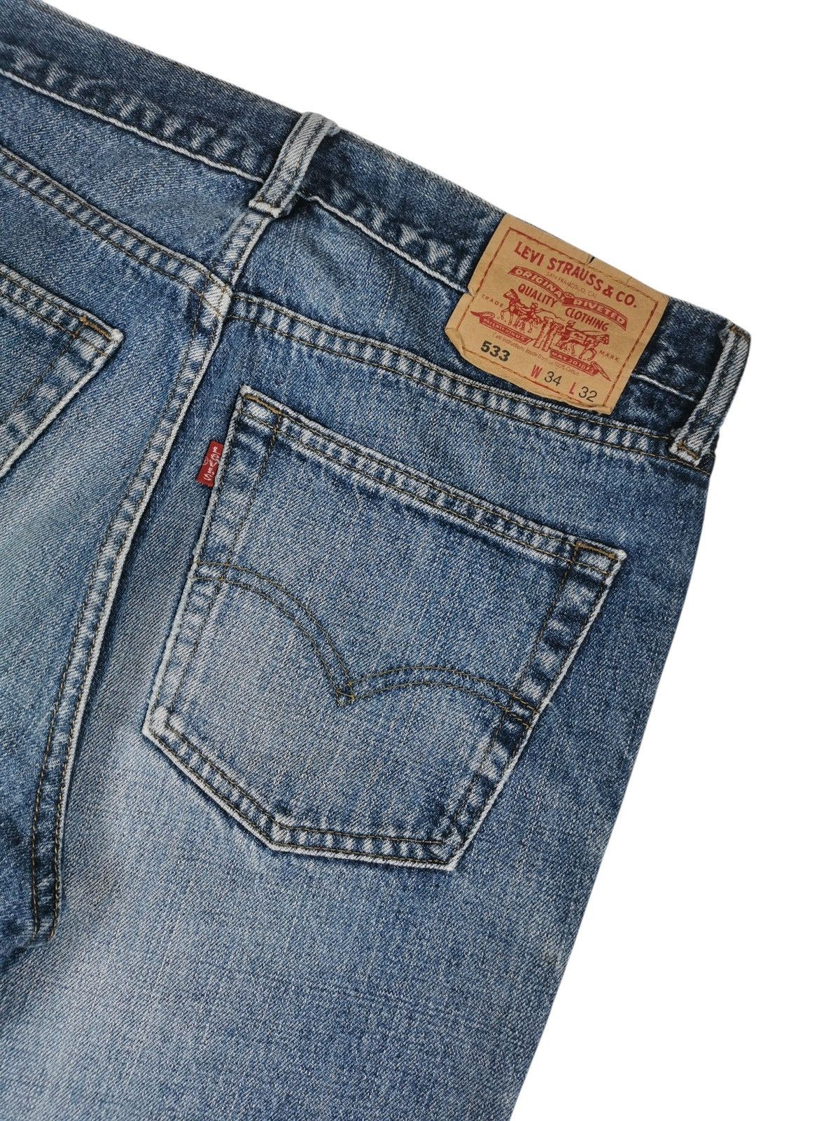 Levi's Vintage Levis 533 Regular, Straight Fit Size US 33 - 6 Thumbnail