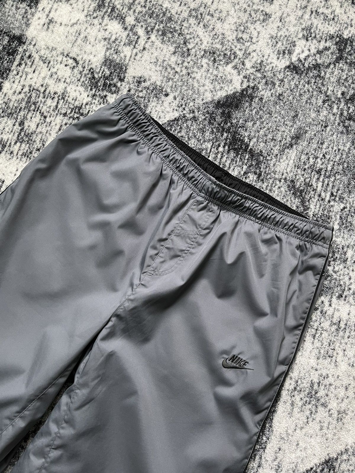 Nike × Vintage Vintage Nike Breeches Shorts Nylon Drill Swoosh Y2K 90’s Size US 40 / EU 56 - 2 Thumbnail