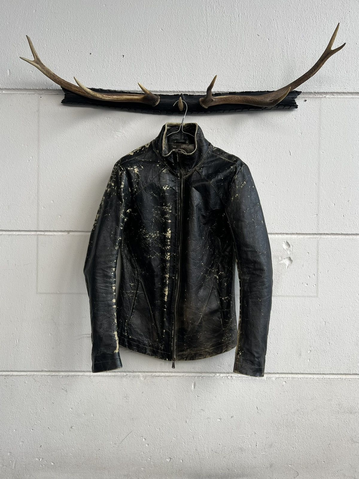 10sei0otto Diciseizerootto leather jacket Size US M / EU 48-50 / 2 - 1 Thumbnail