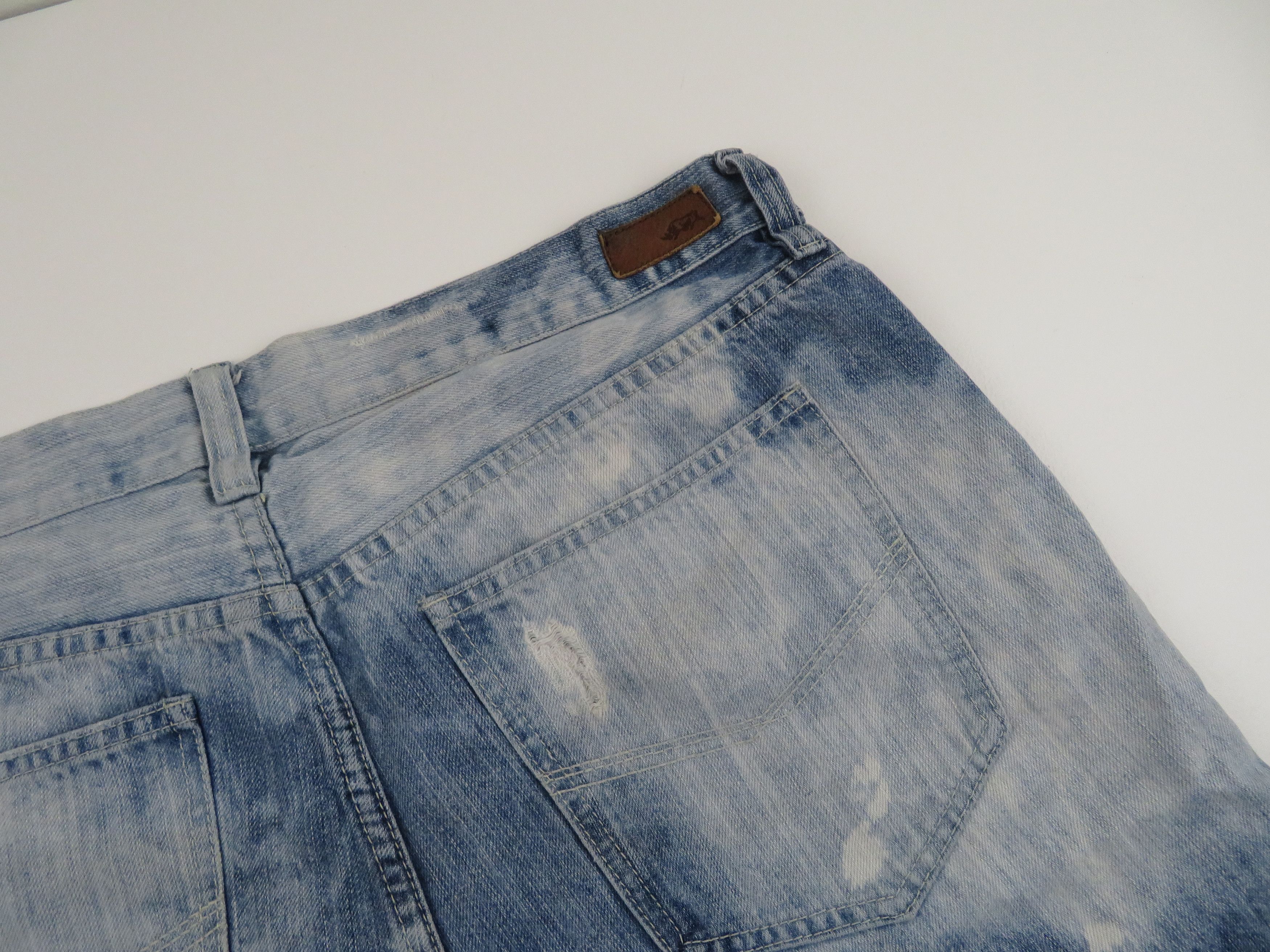 Ecko Unltd. × JNCO × Southpole Vintage 90s Ecko Unltd Jeans Denim Baggy Skater Shorts Jorts Size US 38 / EU 54 - 6 Thumbnail