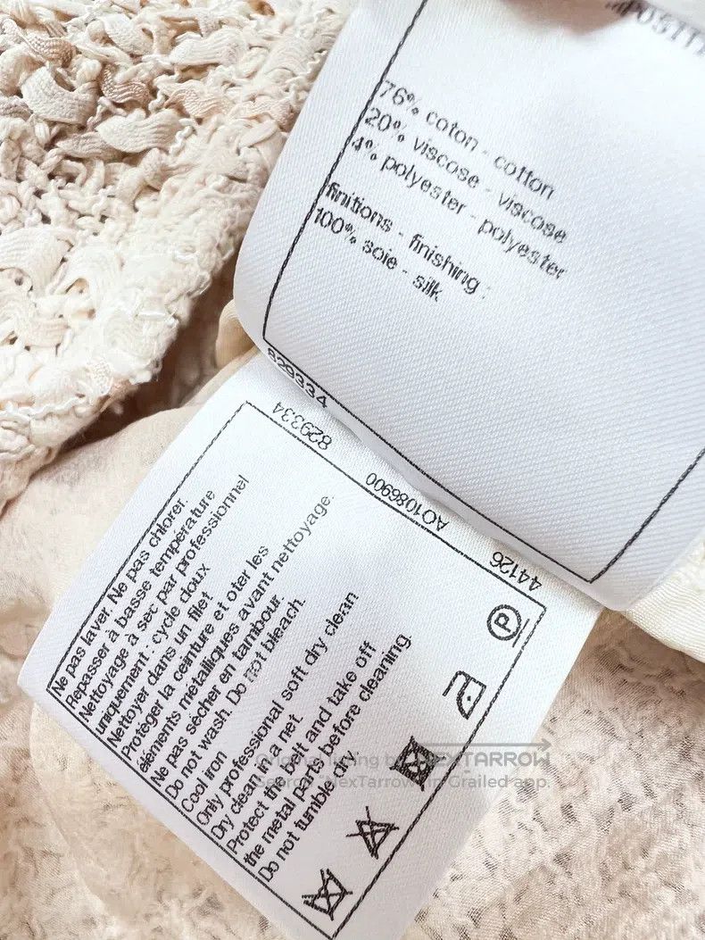 Chanel Chanel Twill tweed coat Size XXS / US 00 / IT 34 - 7 Thumbnail
