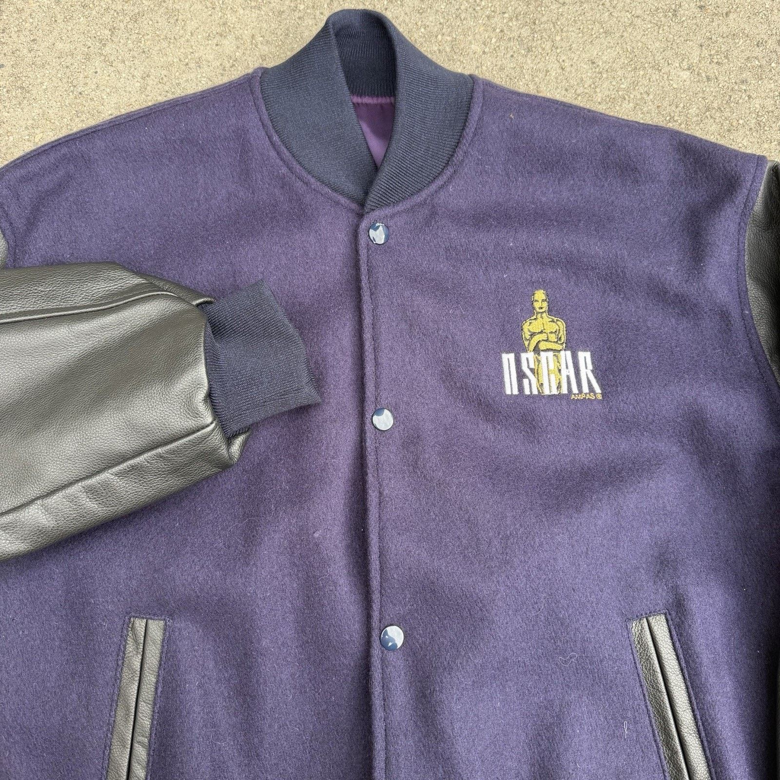 Vintage Vintage 1995 Oscar 67th Academy Awards Varsity Jacket Size US L / EU 52-54 / 3 - 2 Thumbnail