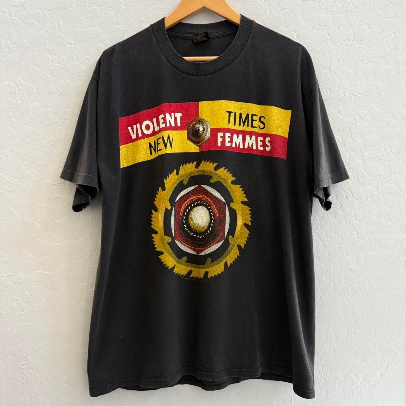 Other Vintage 1994 Violent Femmes Tour Shirt Size US XL / EU 56 / 4 - 1 Thumbnail