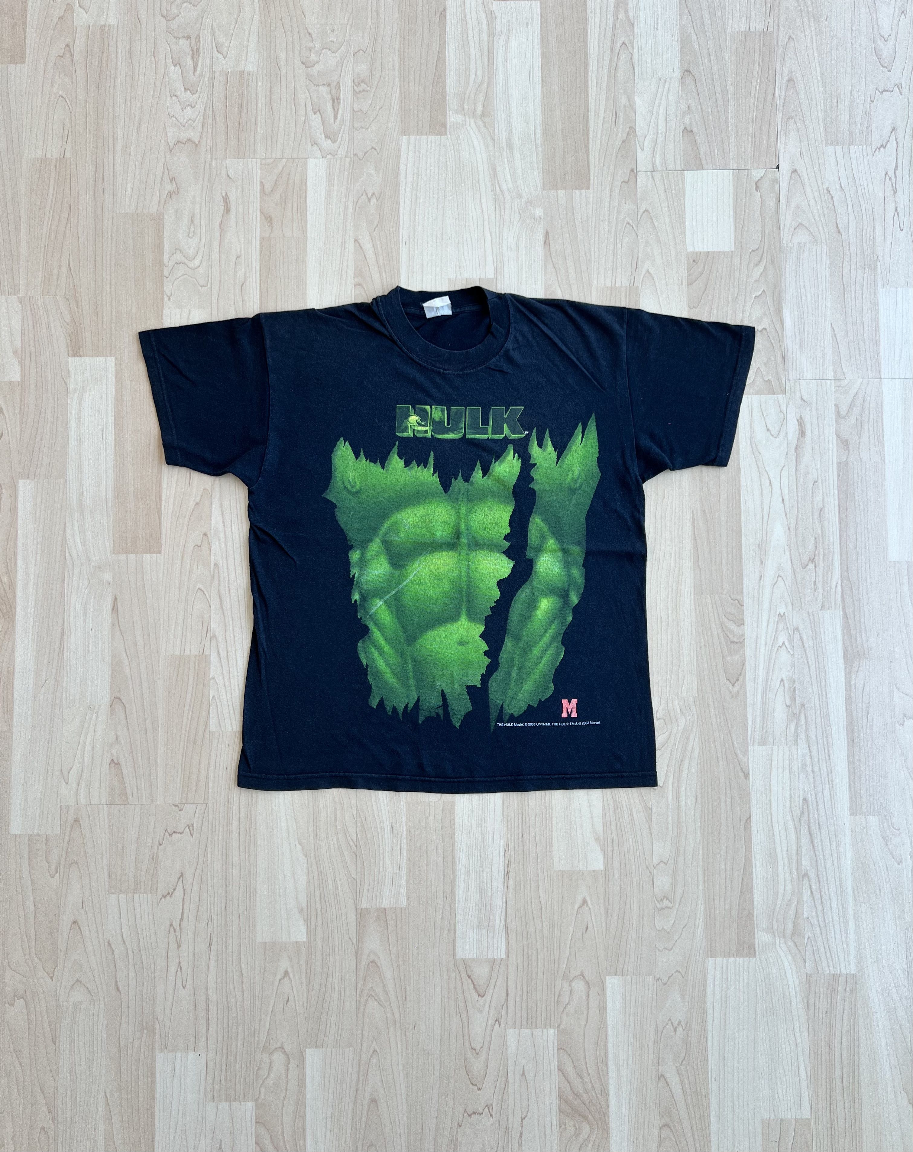 Vintage Fruit of the Loom x Marvel The HULK 2003 Y2K T-Shirt Size US L / EU 52-54 / 3 - 1 Thumbnail