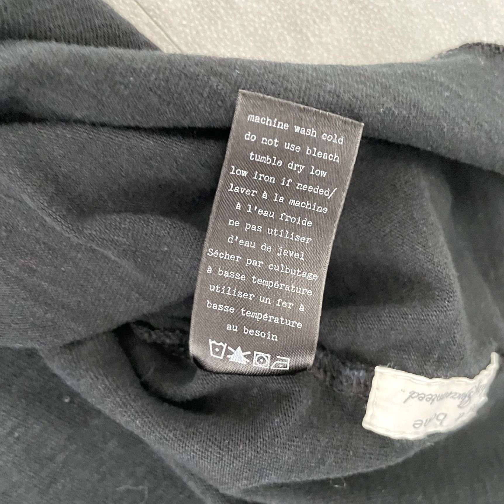 Rag & Bone VINTAGE Rag & Bone Polo Shirt Adult XL Black Cotton Short Sleeve Mens Casual Size US XL / EU 56 / 4 - 7 Thumbnail