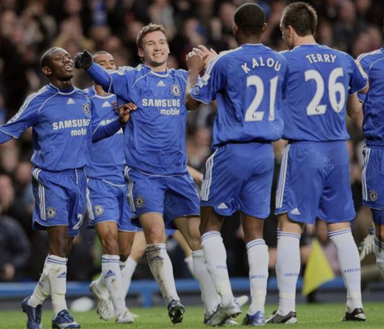 Adidas chelsea 06/08 L/S home shirt #7 shevchenko Size US XL / EU 56 / 4 - 11 Thumbnail
