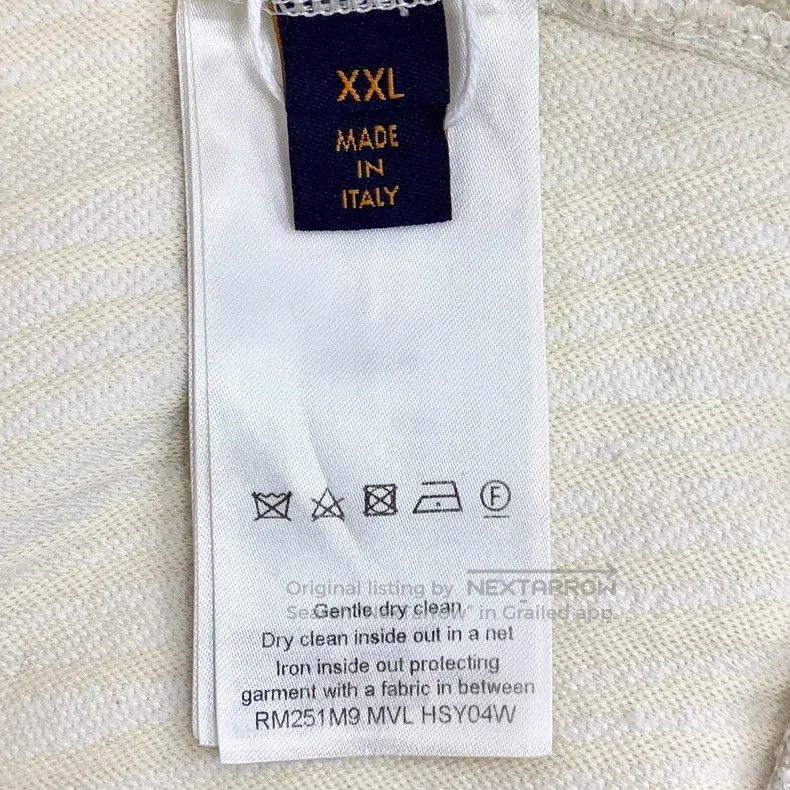 Louis Vuitton Louis Vuitton 25 apricot twill logo jacquard cotton hooded Size US XXL / EU 58 / 5 - 6 Thumbnail