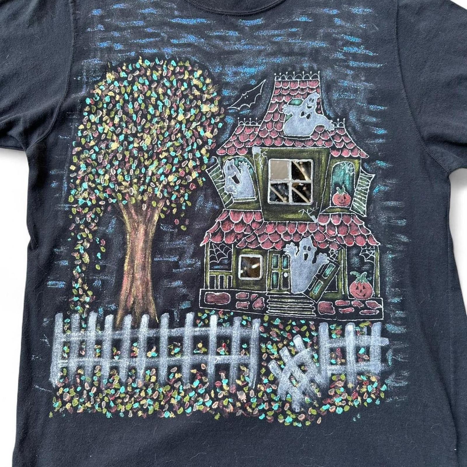 Anchor Blue Anchor Blue Menswear Medium T-shirt Black Halloween Mirror Size US M / EU 48-50 / 2 - 2 Thumbnail