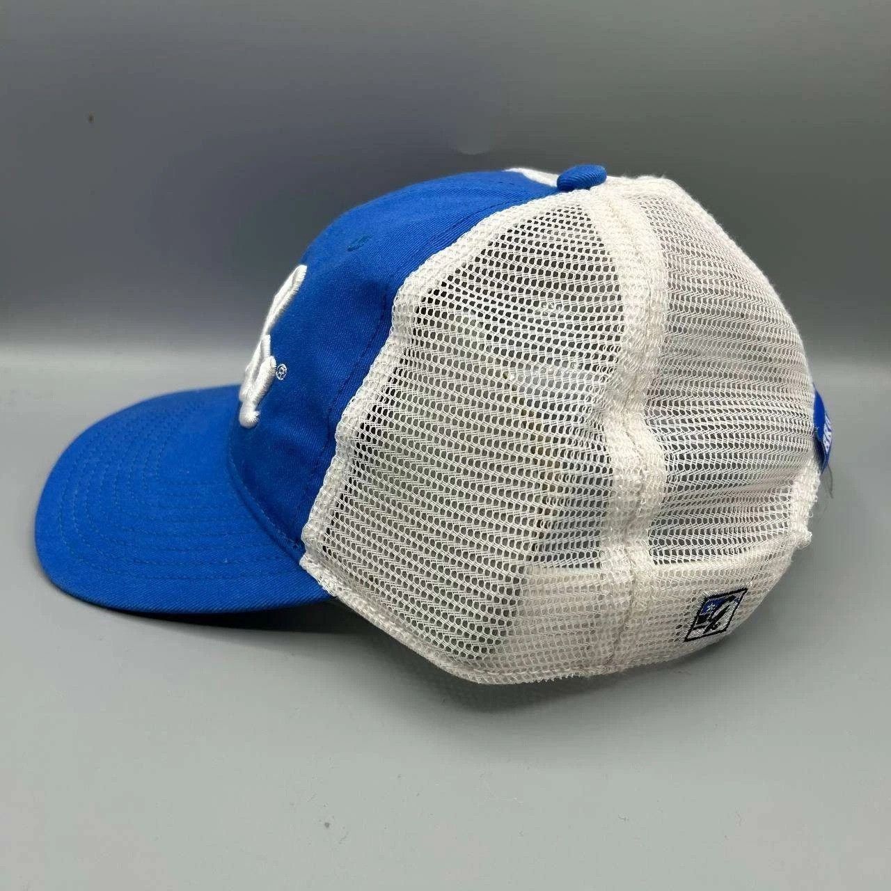 The Game Vintage UCLA Bruins Trucker Hat Men Blue White Snap Back Cap Size ONE SIZE - 4 Thumbnail