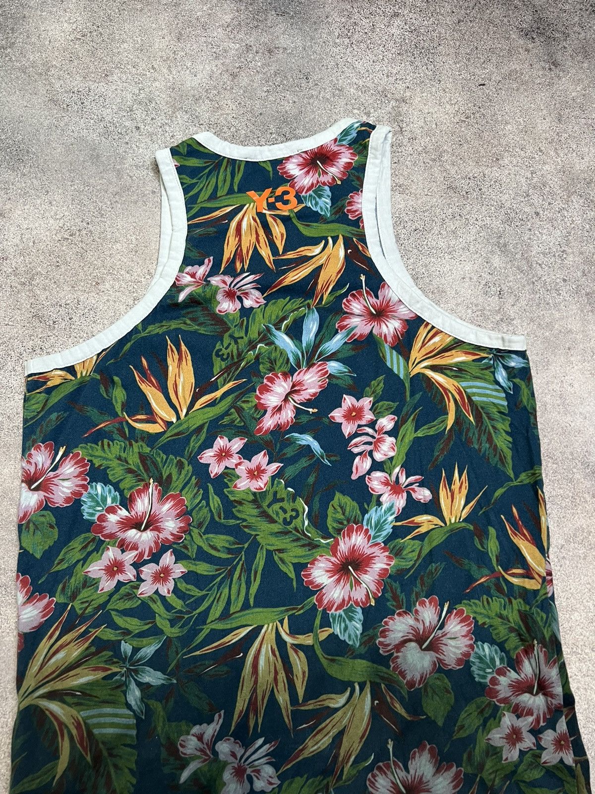 Adidas × Y-3 × Yohji Yamamoto Y-3 Yohji Yamamoto Adidas floral tank top Size US XS / EU 42 / 0 - 9 Thumbnail