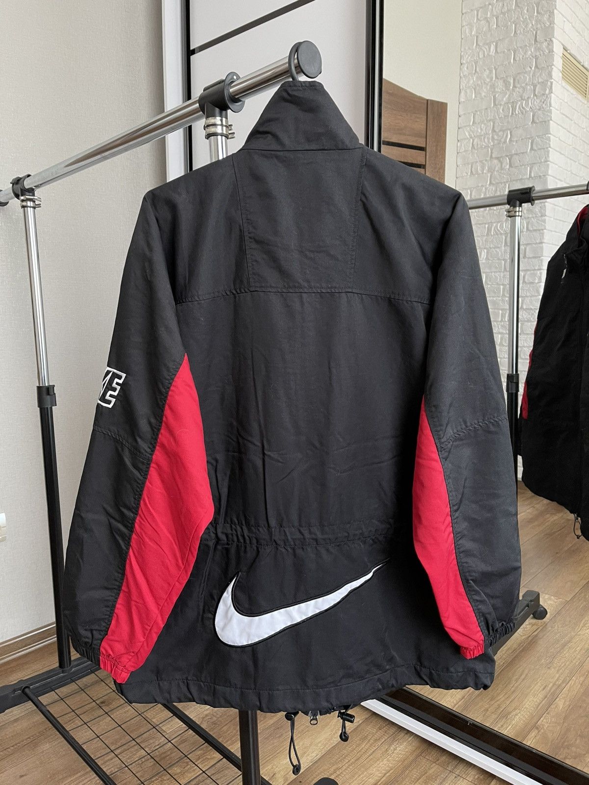 NIKE KITH ZIP BIG SWOOSH JACKET ジャケット　S Kith × Nike Kith X Nike Big Swoosh Quarter Zip Jacket | Grailed