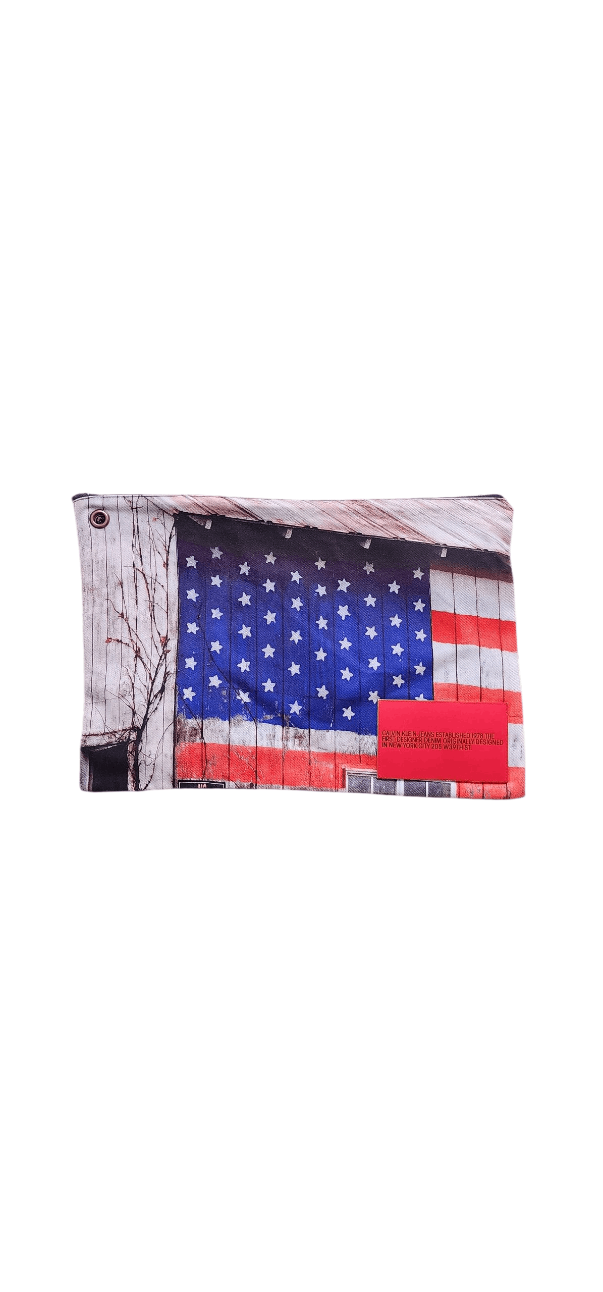 Calvin Klein 205W39NYC Calvin Klein 205W39NYC × Raf Simons USA Flag Print Clutch Size ONE SIZE - 1 Thumbnail