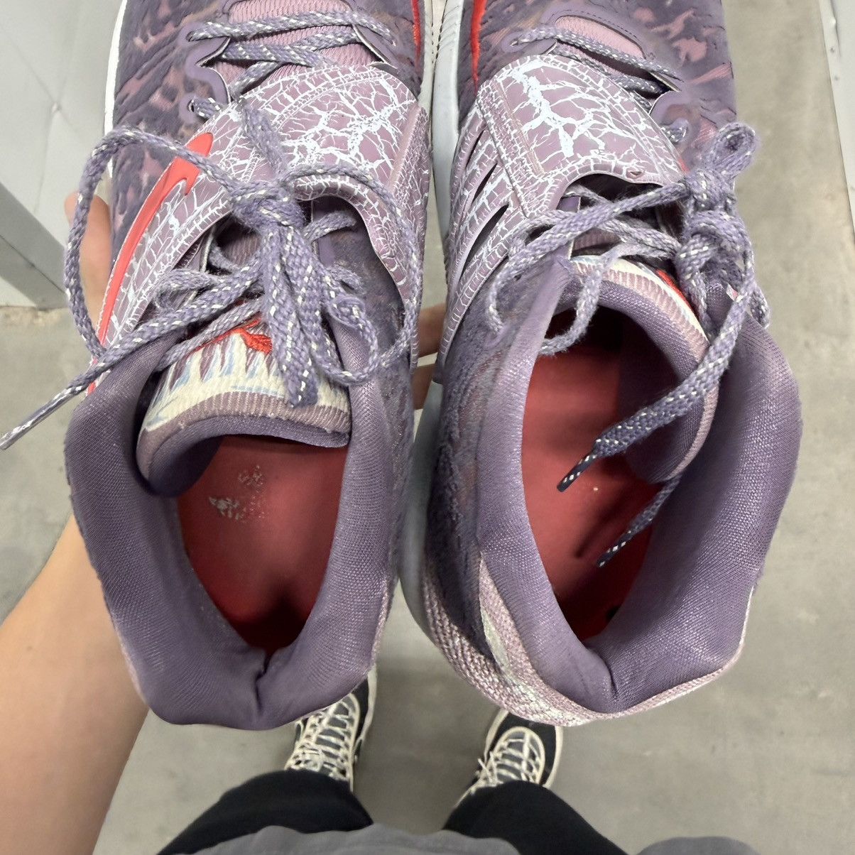 Nike Nike KD 14 Valentine’s Day Purple Floral Strap Size 12 Size US 12 / EU 45 - 7 Thumbnail