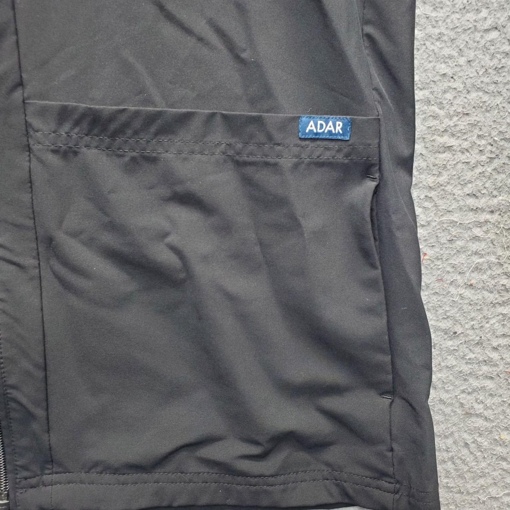 Vintage Adar Addition Bomber Jacket - Womens Medium Black Lined Formal Long Sleeve Zip Up Size M / US 6-8 / IT 42-44 - 5 Thumbnail