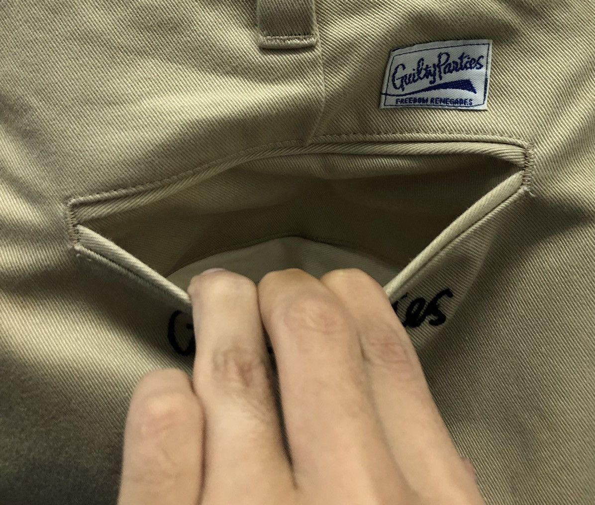 Wacko Maria Vintage Wacko Maria Tokyo Guilty Parties Khaki Chino Pants Size US 32 / EU 48 - 10 Thumbnail