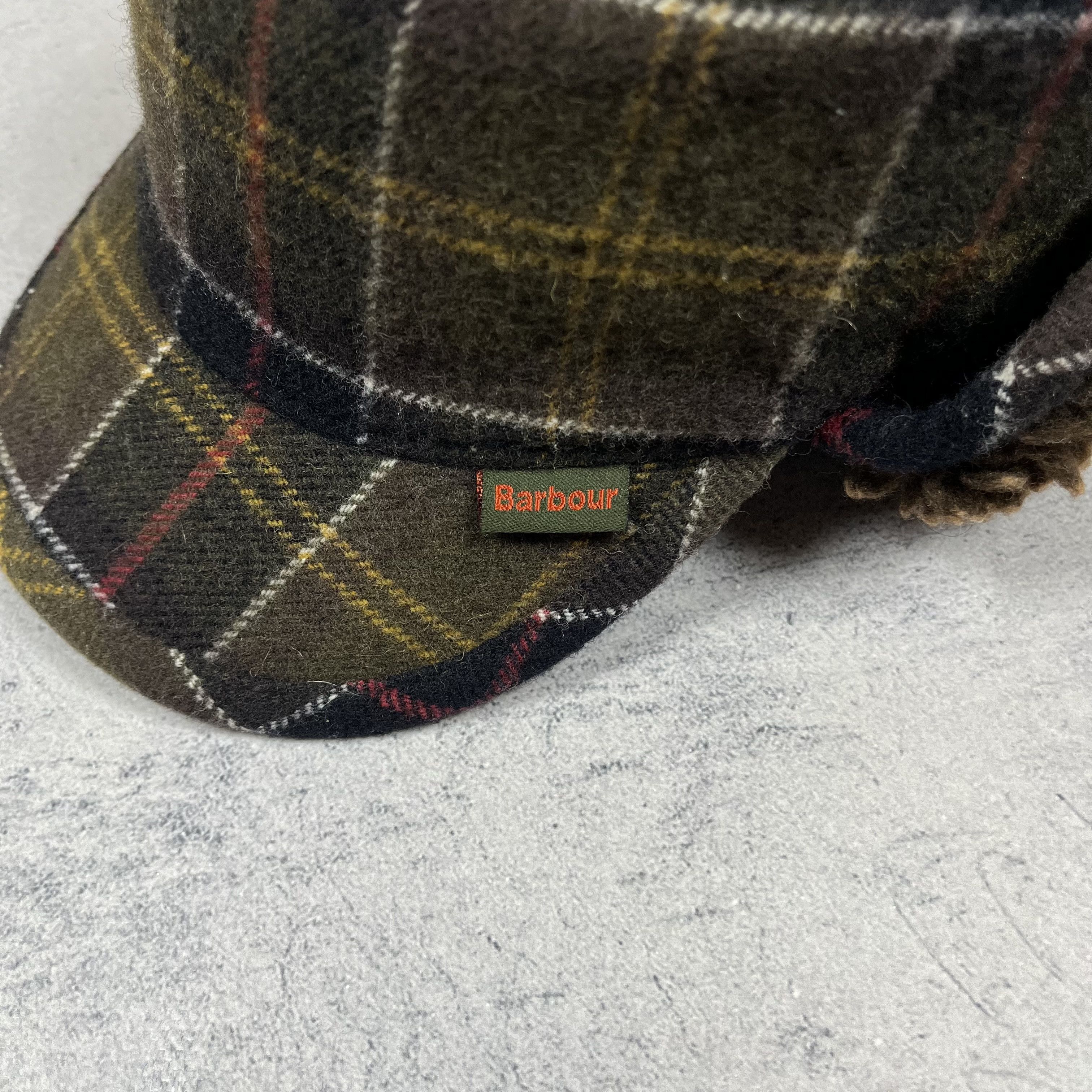 Barbour Barbour Winter Ear Flaps Wool Tartan Cap Size ONE SIZE - 6 Thumbnail