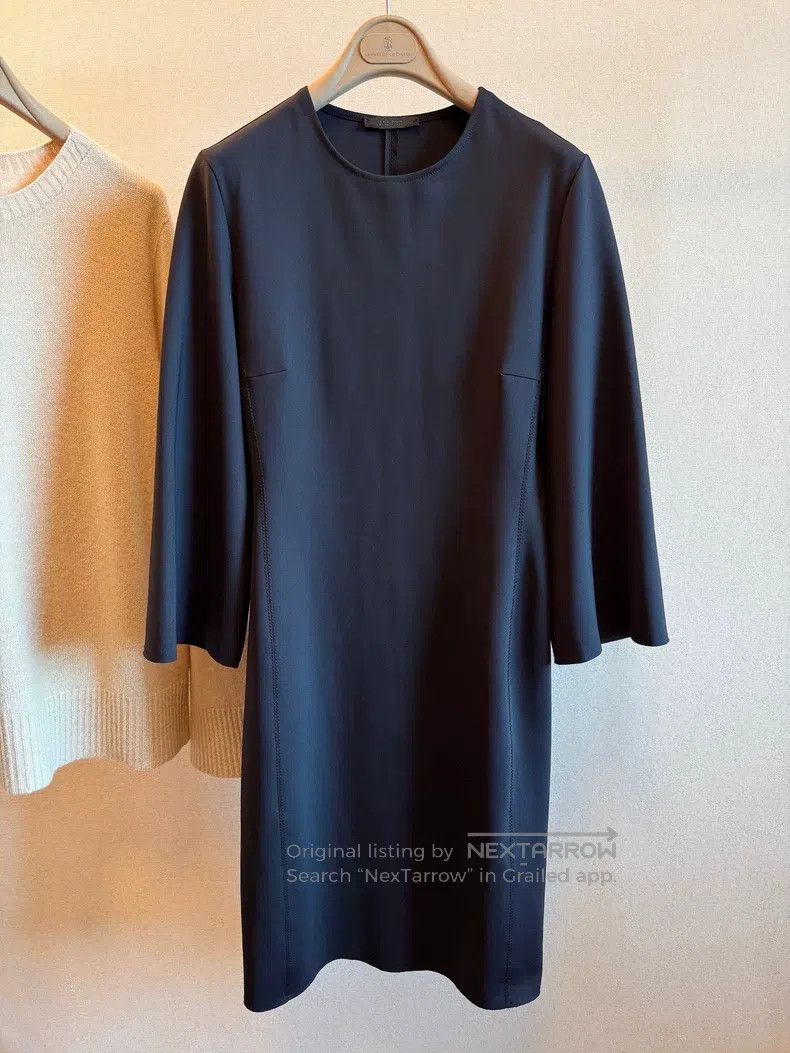 The Row The Row Minimalist Crew Neck Dress Size L / US 10 / IT 46 - 1 Thumbnail