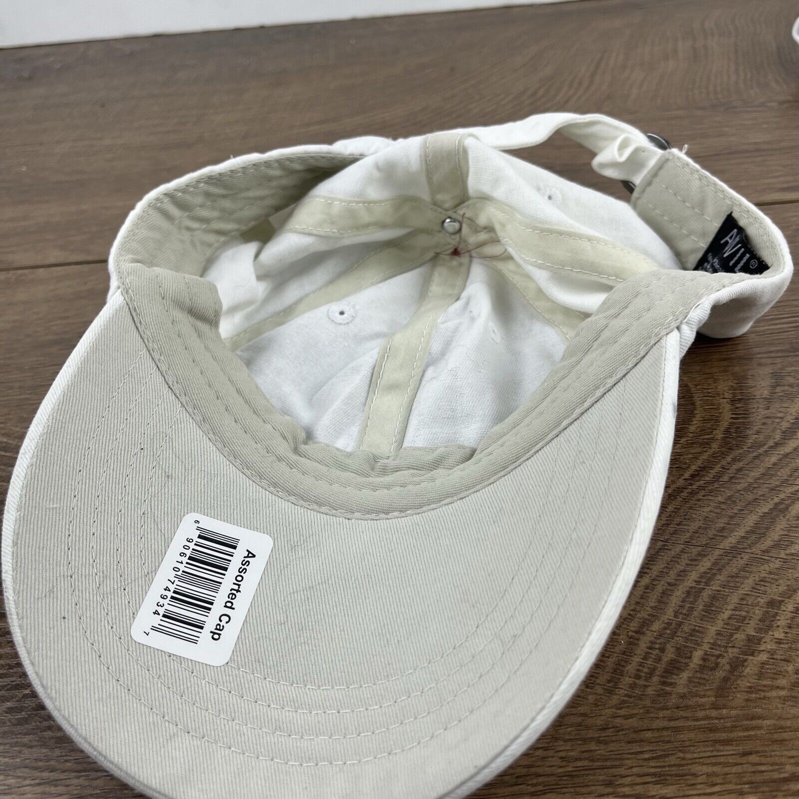 Other White Baseball Hat Plain Adult Cap Hat White Adjustable Hat Size ONE SIZE - 12 Thumbnail