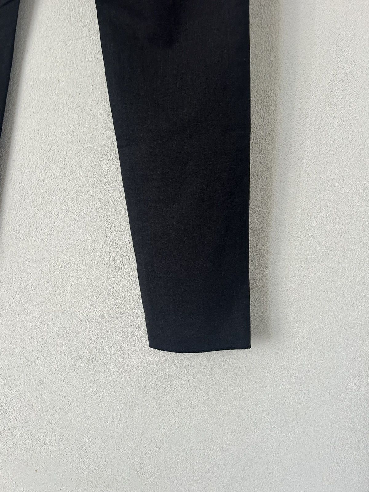 Prada Prada Black Virgin Wool Blend Trousers - Size 48 Size US 32 / EU 48 - 12 Thumbnail