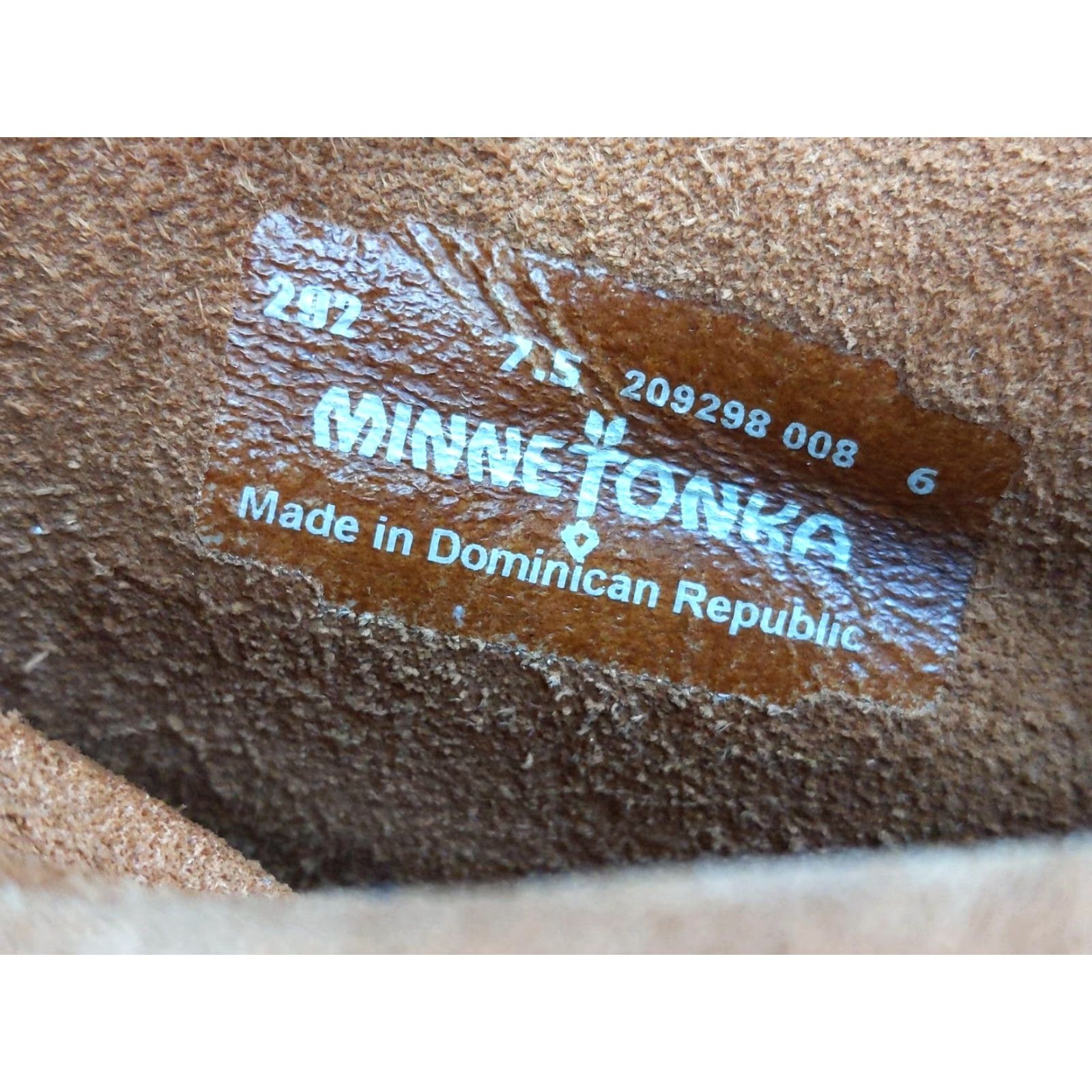 Minnetonka Minnetonka Womens Boots 7.5 Brown Suede Fringe Ankle Zip Booties 292 Size US 8 / IT 38 - 4 Thumbnail