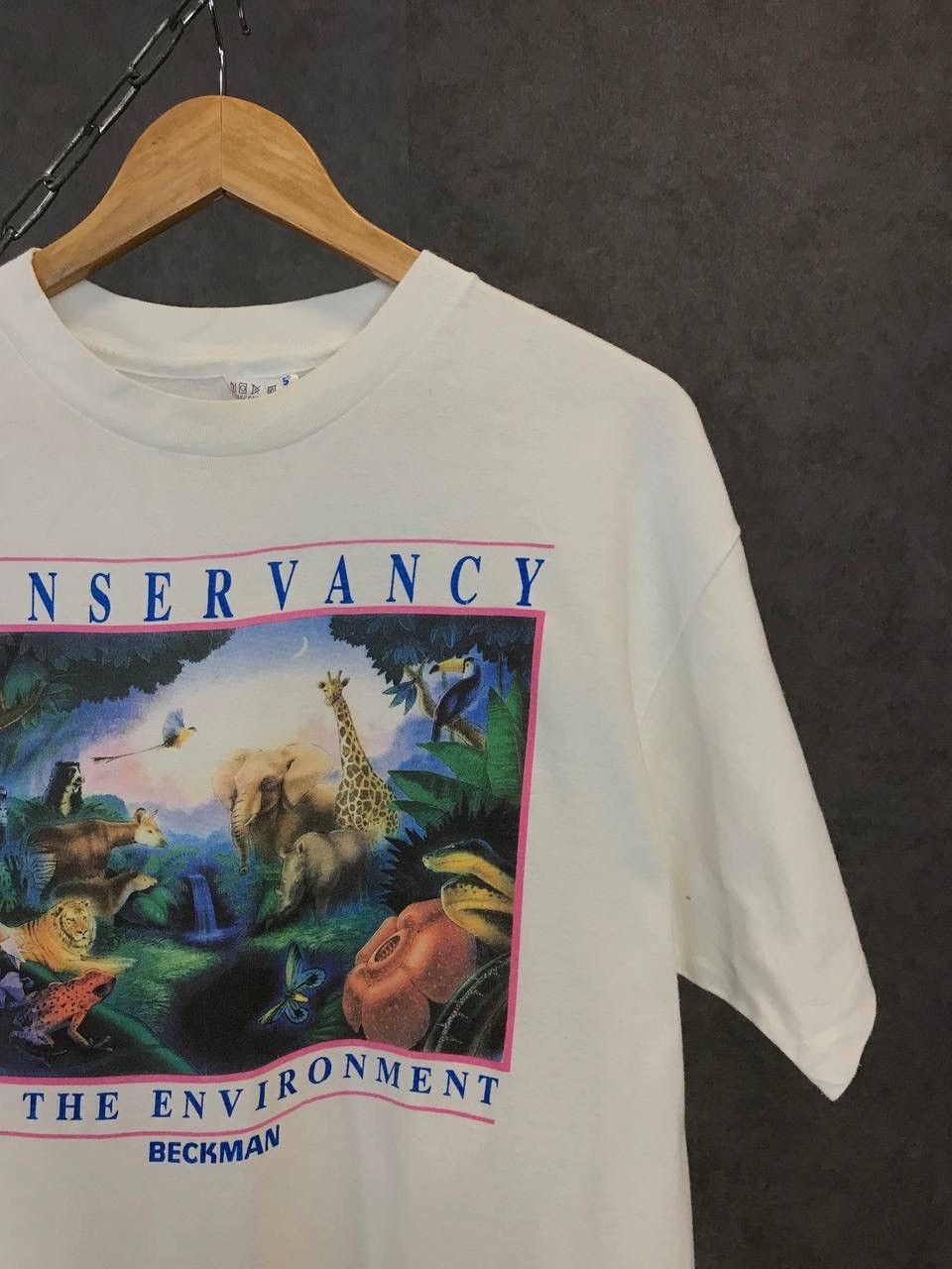 Vintage Animal vintage Hanes made in USA tee Size US L / EU 52-54 / 3 - 2 Thumbnail