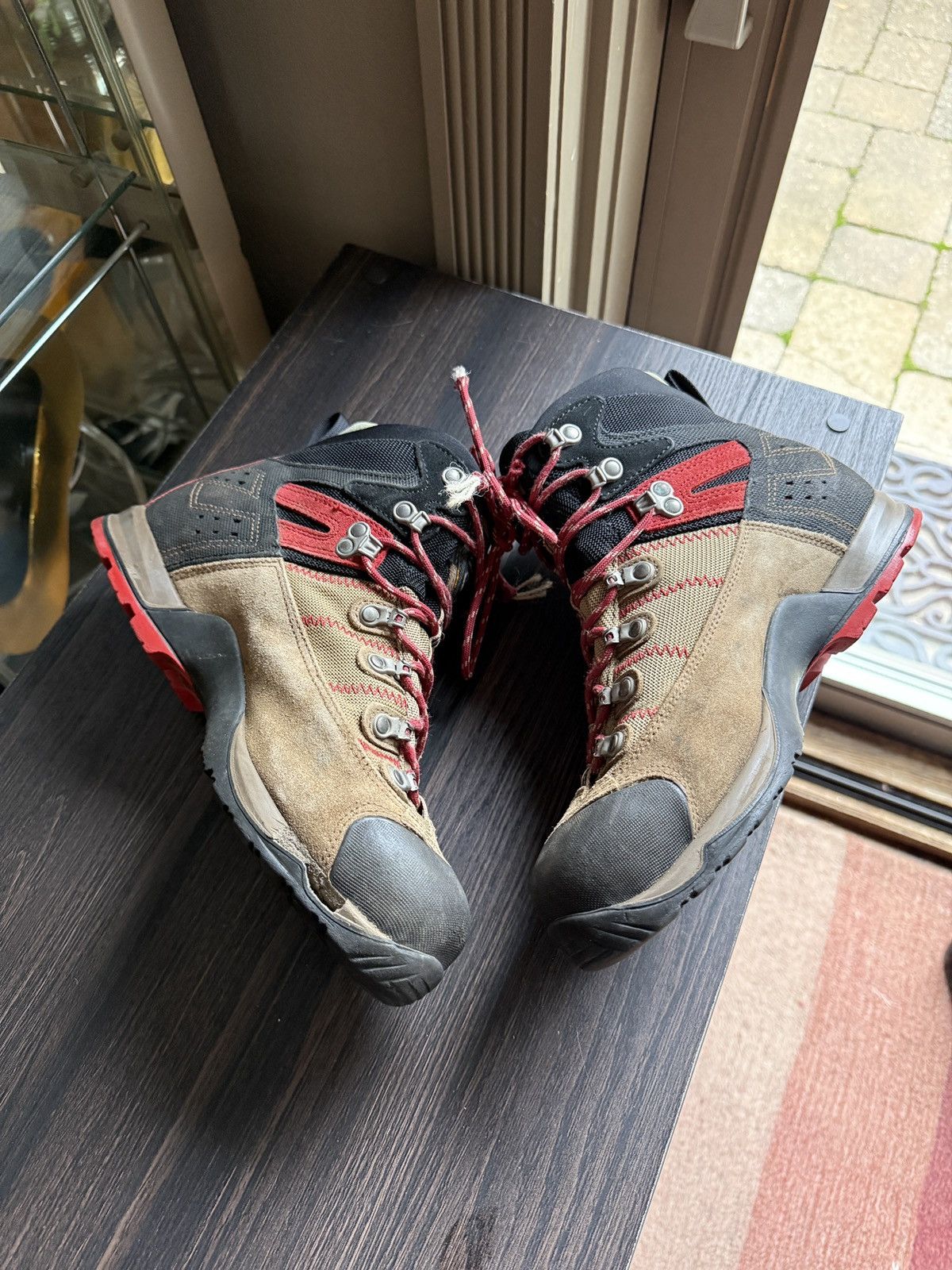 Vintage Asolo Fugitive GTX Hiking Boots Khaki Size US 9 / EU 42 - 7 Thumbnail