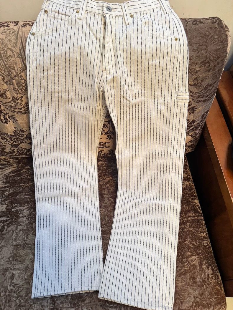 Iron Heart Iron heartWhite dyed painter's pants 2503-Nextarrow Size US 31 - 1 Thumbnail