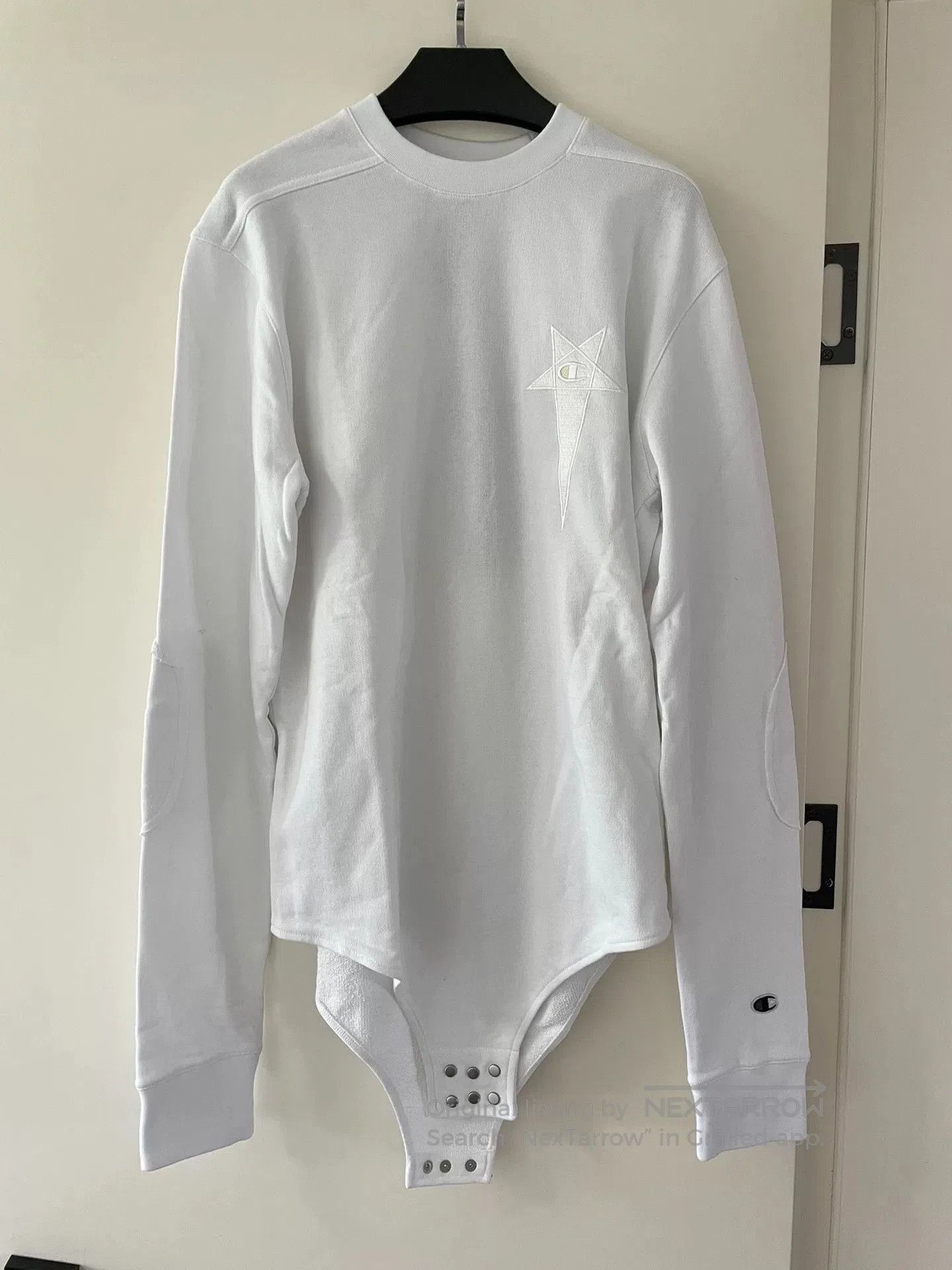 Rick Owens Rick Owens x Champion Men's White Top. Size US M / EU 48-50 / 2 - 2 Thumbnail