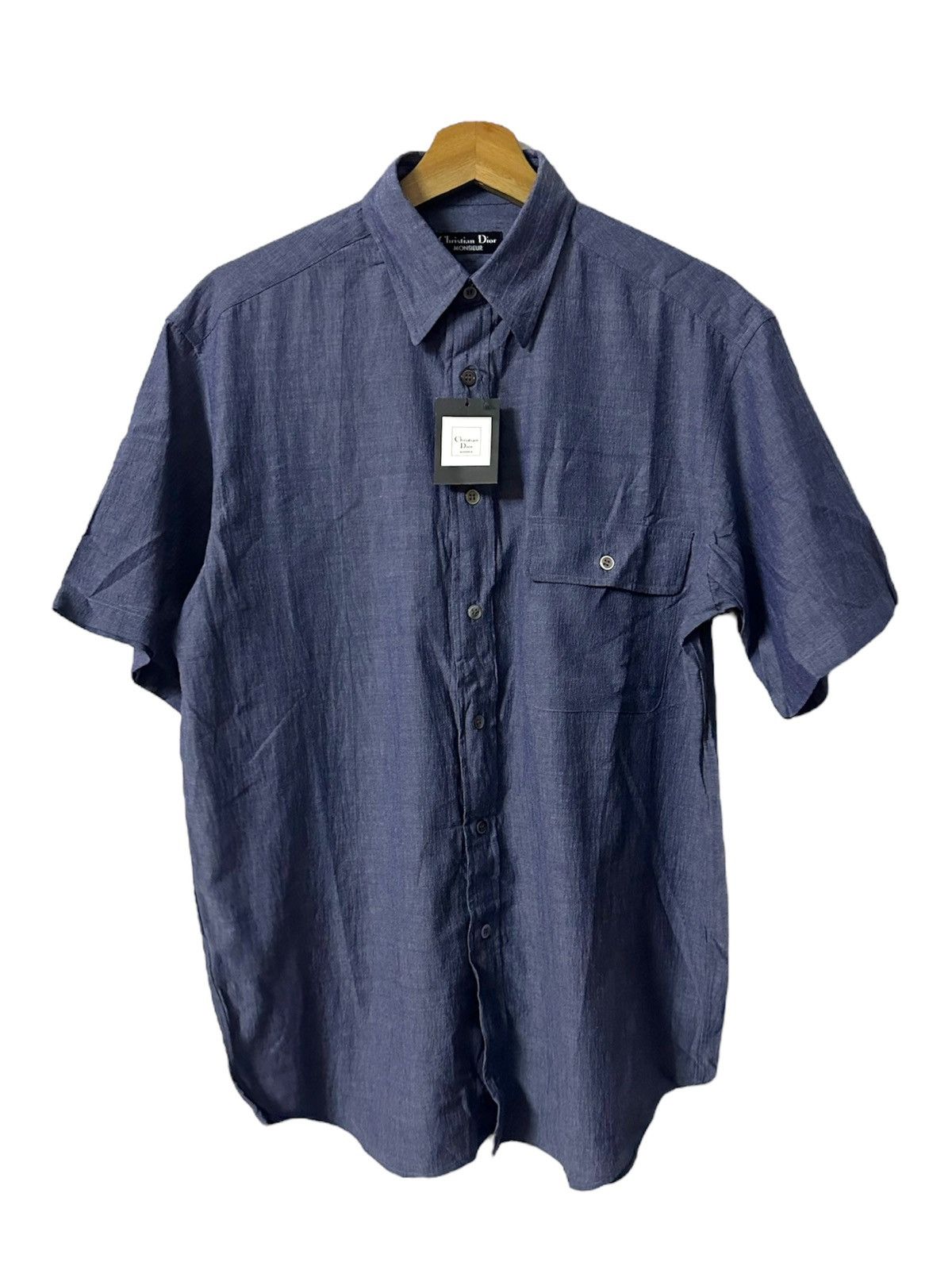 Christian Dior Monsieur × Dior Christian Dior Monsieur Vintage Rayon Shirt New With Tag Size US M / EU 48-50 / 2 - 1 Thumbnail