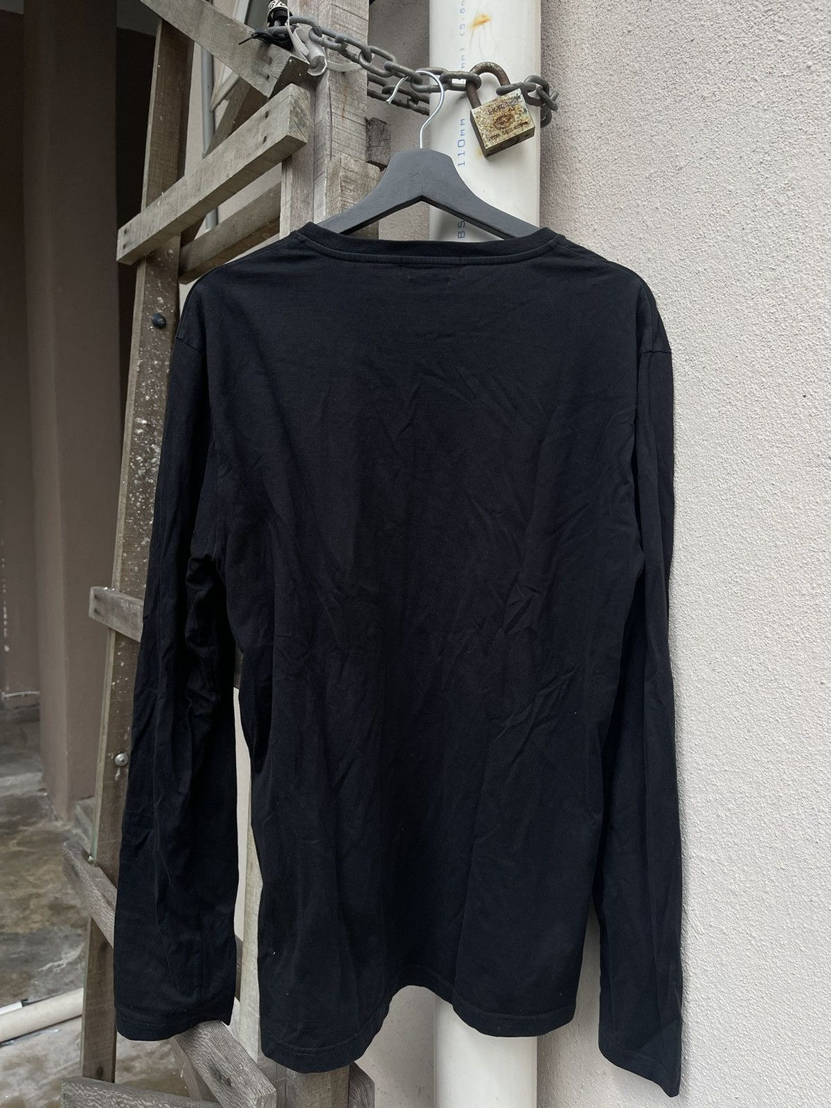 Alexander McQueen Alexander McQueen Blackout Embroidered Skull Size US XXL / EU 58 / 5 - 2 Thumbnail