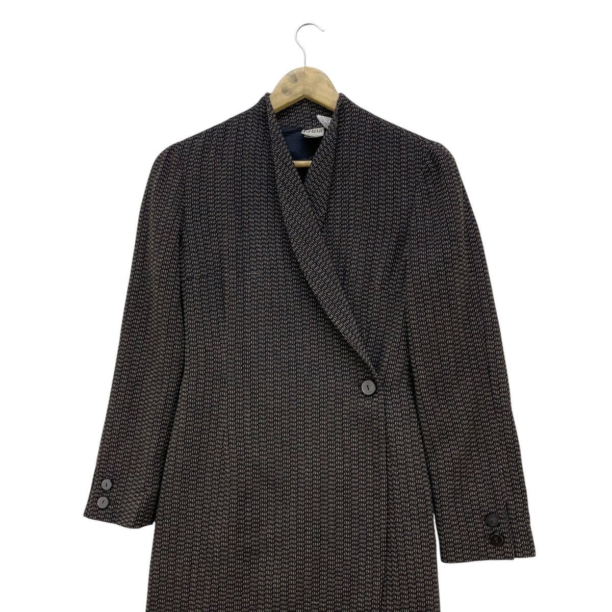 Krizia Uomo 💥Vintage Krizia Asymmetrical Long Coat Jacket Size S / US 4 / IT 40 - 3 Thumbnail