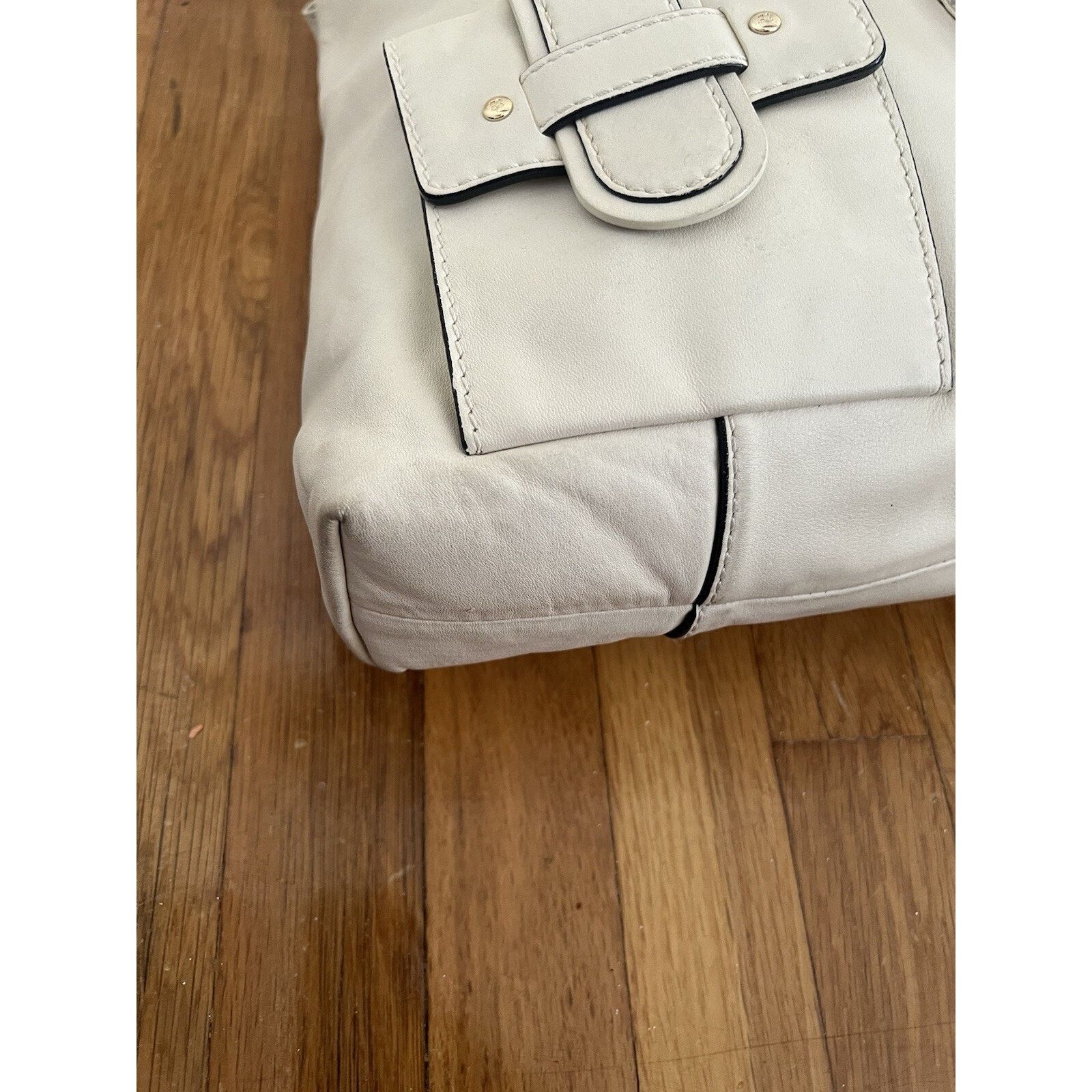 Kate Spade Kate Spade Hobo Tote Warm White ivory Leather B000490 Size ONE SIZE - 13 Thumbnail