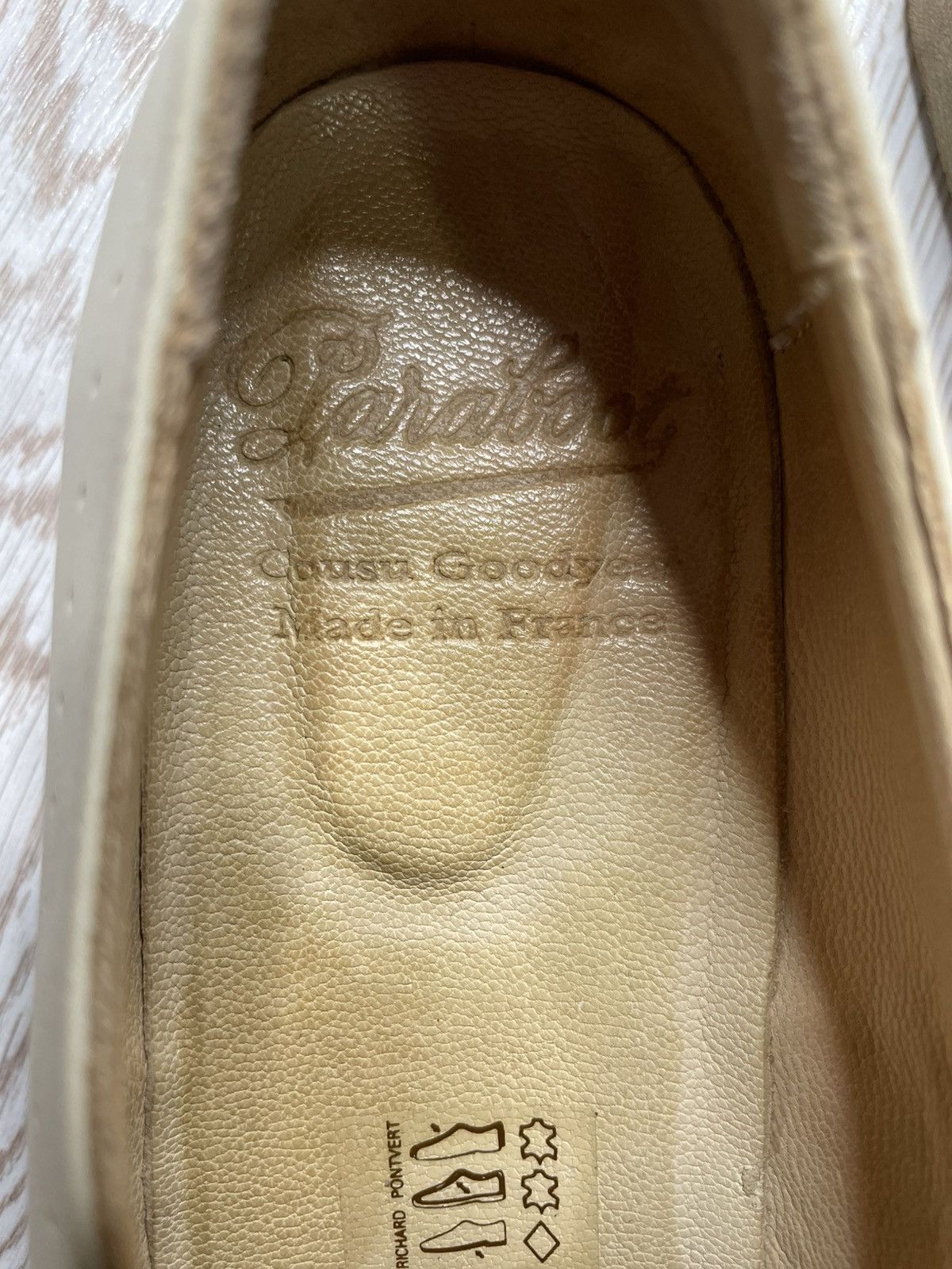 Paraboot ParaBoot Beige Oxford Leather Shoes size 6.5 Size US 6.5 / EU 39-40 - 11 Thumbnail