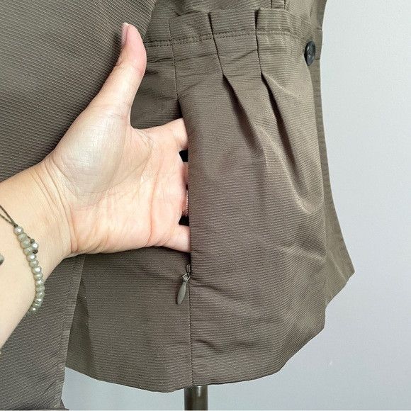 Vintage Vintage Lida Baday Brown Peplum Blazer - 8 🇨🇦 Size M / US 6-8 / IT 42-44 - 7 Thumbnail