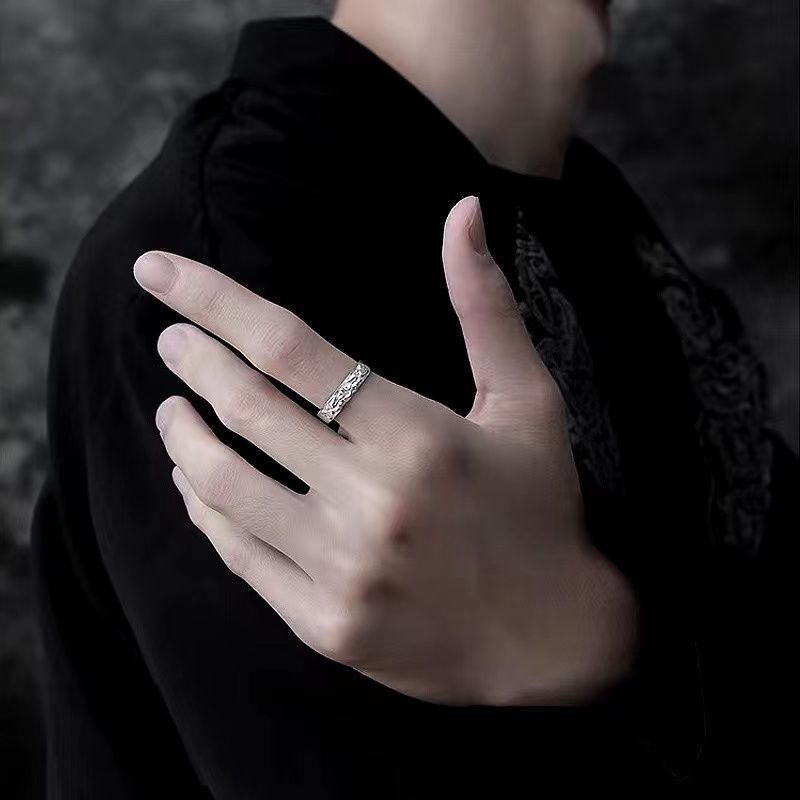 Jewelry Future Jewelry Rings Open Size Chrome Ring (Size 7-13) Size ONE SIZE - 5 Thumbnail