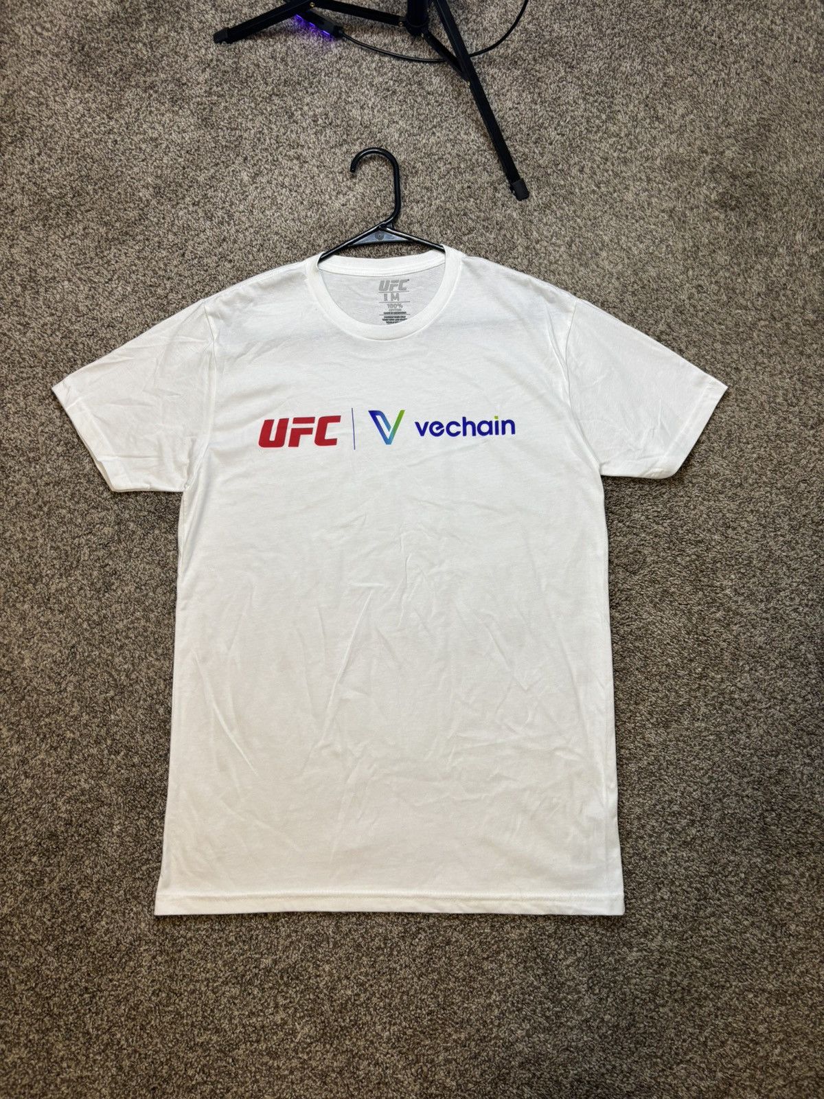 UFC UFC Vechain Logo T-Shirt White | Grailed