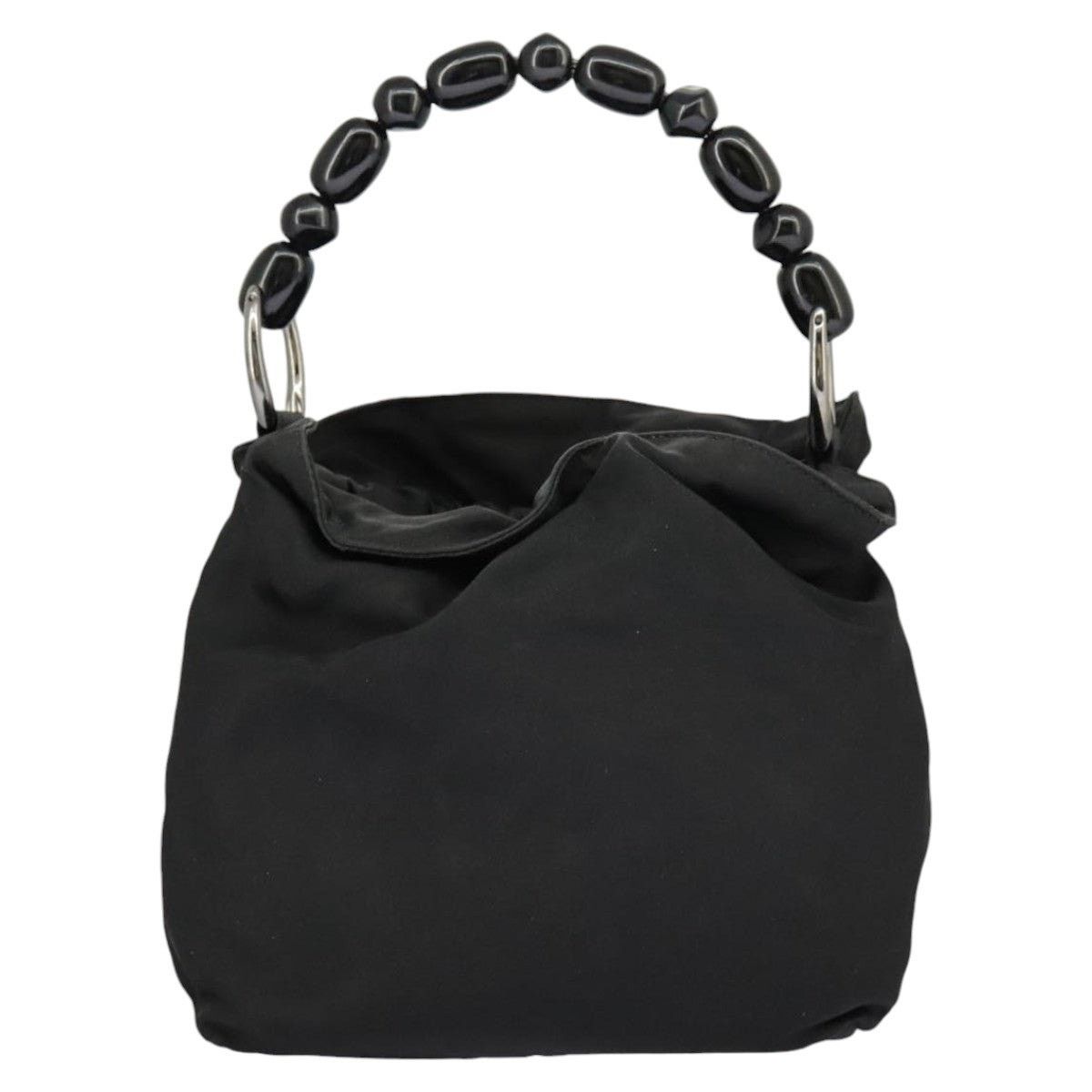 Dior DIOR Hand Bag Nylon Black Silver Size ONE SIZE - 3 Thumbnail