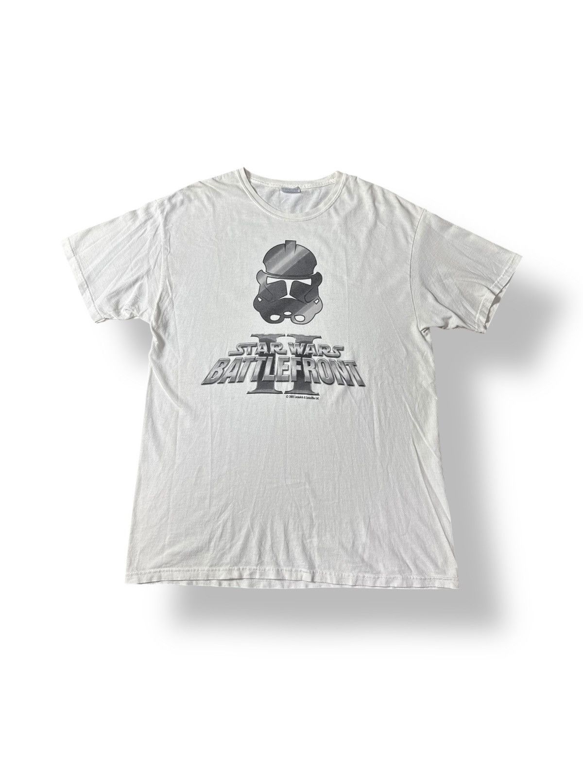 Microsoft × Playstation × Vintage *RARE* 2005 VINTAGE STAR WARS BATTLEFRONT 2 LUCASART PROMO Size US L / EU 52-54 / 3 - 1 Thumbnail