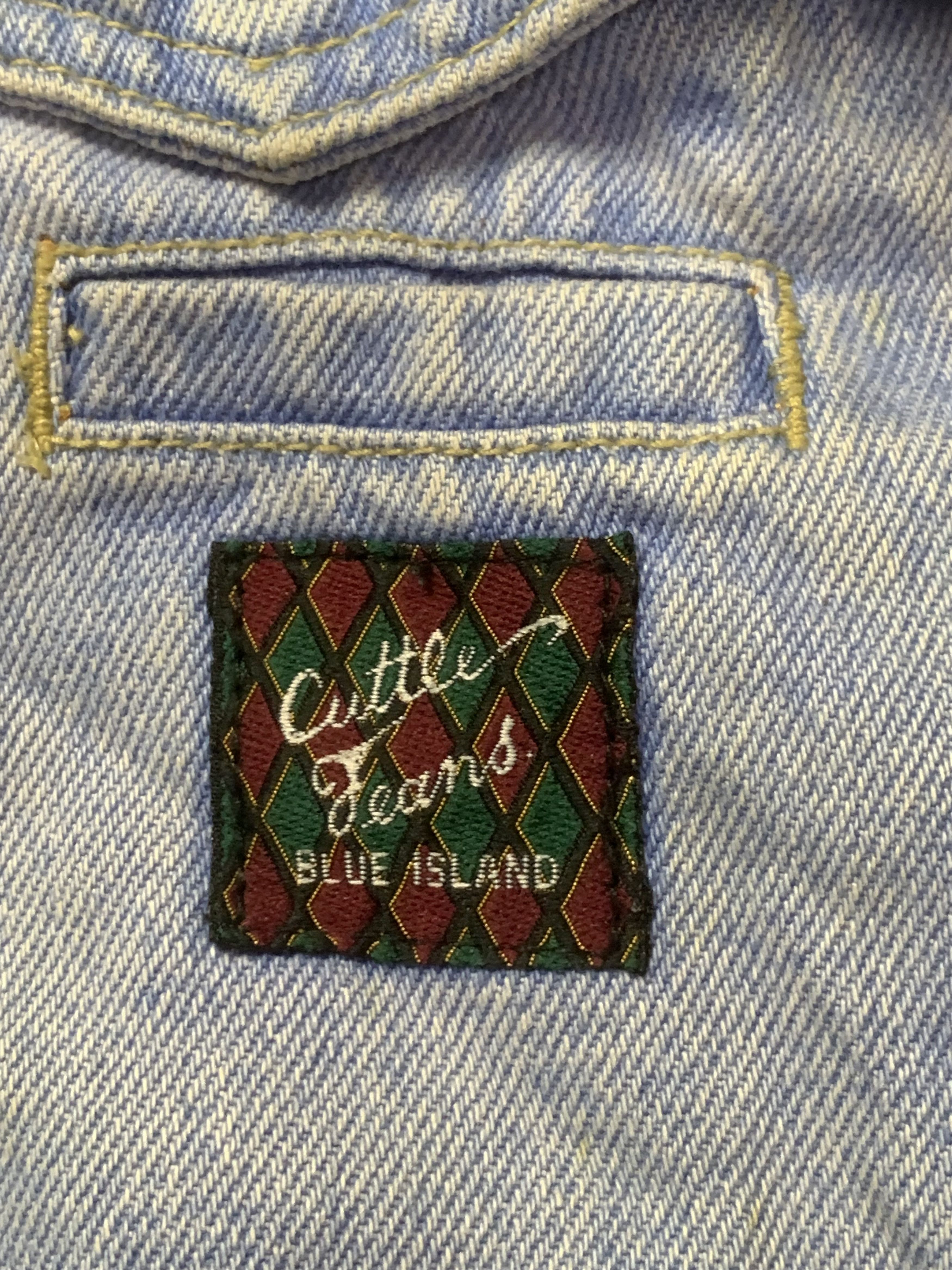 Japanese Brand × Vintage Rare Design Vintage Cuttle Jeans Denim Jackets Size US M / EU 48-50 / 2 - 5 Thumbnail