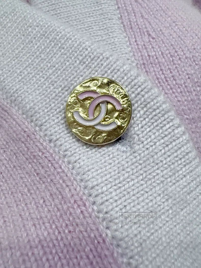 Chanel Chanel 23S taro purple cardigan coat Size XXS / US 00 / IT 34 - 3 Thumbnail