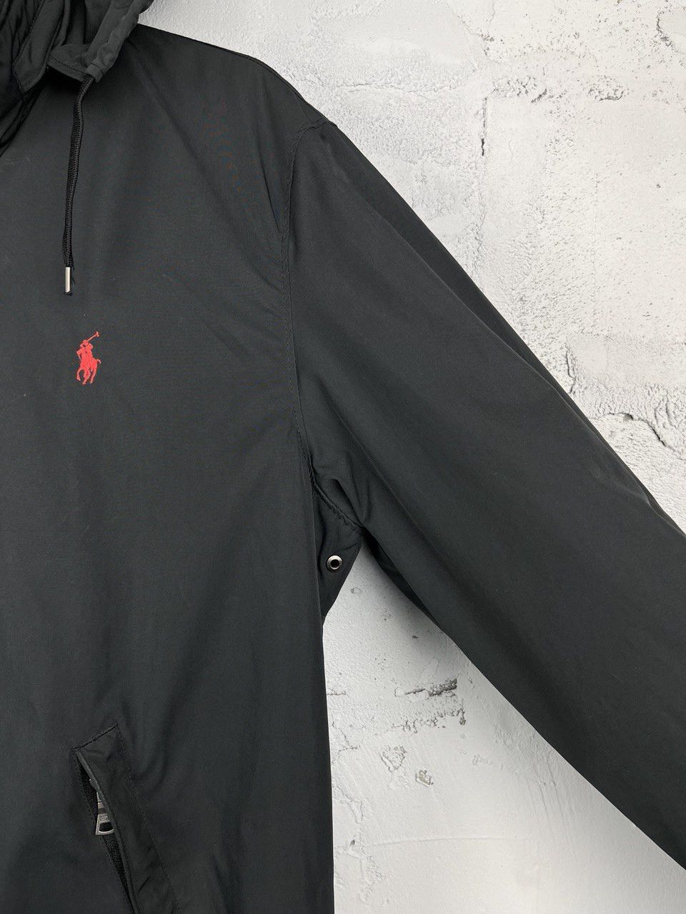 Designer × Polo Ralph Lauren × Ralph Lauren Vintage 90’s Polo Ralph Lauren Nylon Black Jacket Size US XL / EU 56 / 4 - 3 Thumbnail