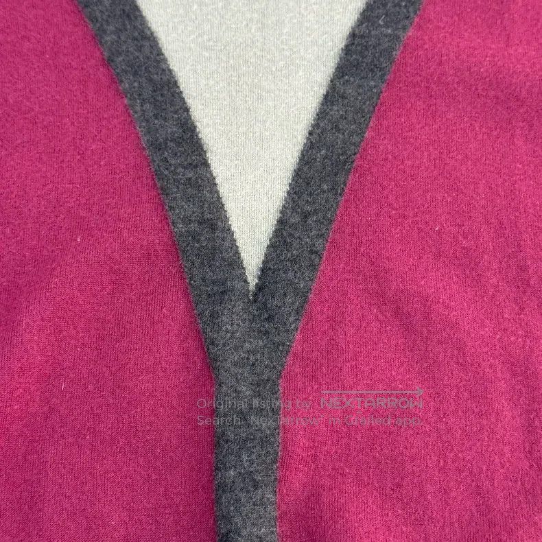 Hermes Hermes Maroon cashmere sweater Size M / US 6-8 / IT 42-44 - 7 Thumbnail