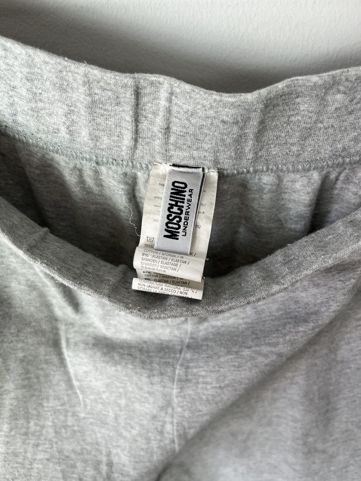 Moschino Moschino Underwear Y2K Cotton Basic Shorts Size US 34 / EU 50 - 9 Thumbnail