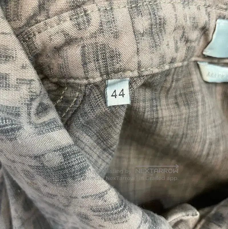 Dior Dior Brown Cotton Men's Shirt . Size US S / EU 44-46 / 1 - 4 Thumbnail