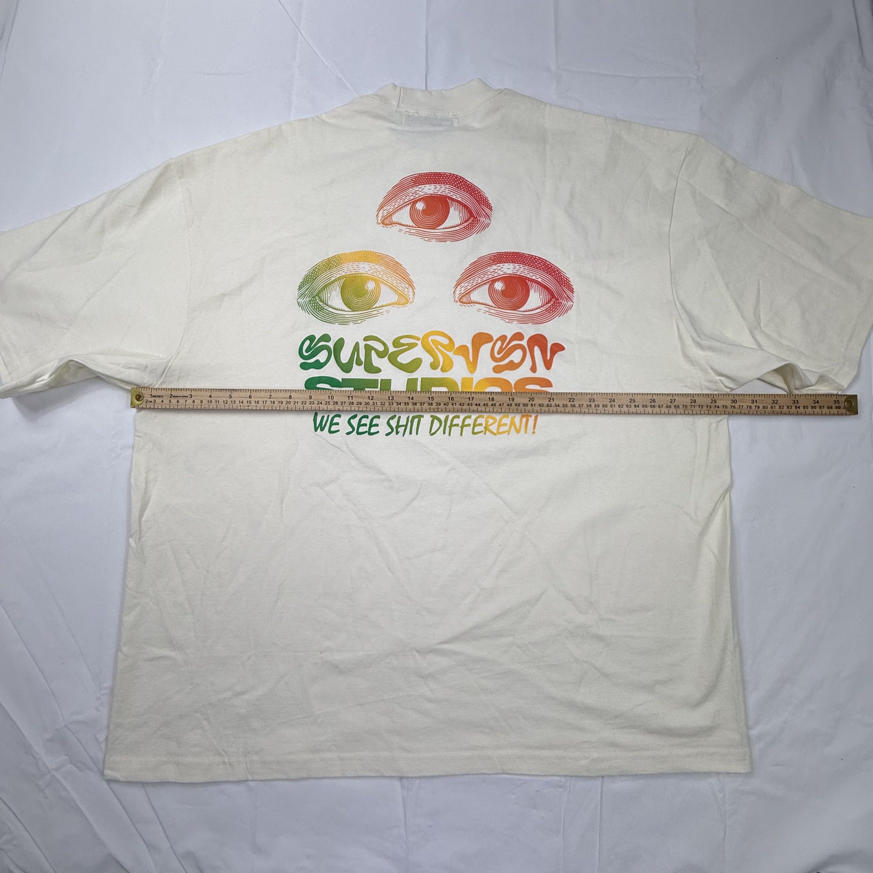 Supervsn Supervsn Studios See Shit Different Graphic T-Shirt XXL Size US XXL / EU 58 / 5 - 4 Thumbnail