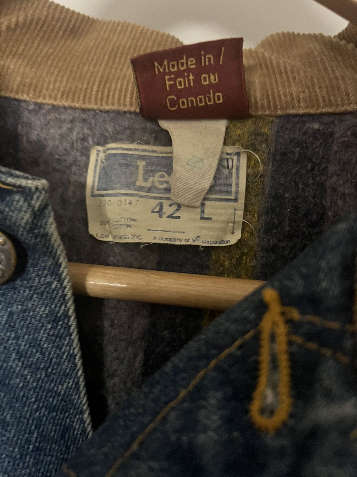 Carhartt × Lee 80s LEE Storm rider denim work jacket Size US L / EU 52-54 / 3 - 10 Thumbnail