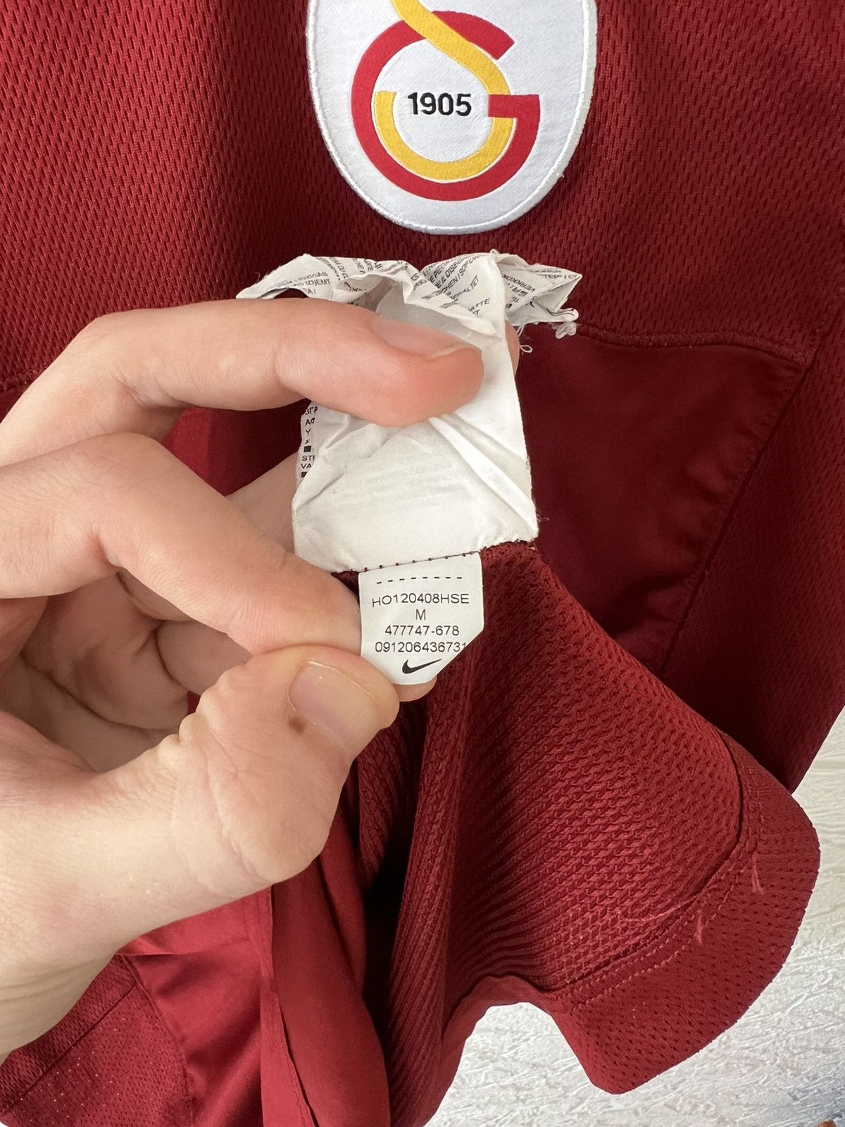 Nike Rare Nike Galatasaray 2012-13 training soccer jersey shirt M Size US M / EU 48-50 / 2 - 13 Thumbnail