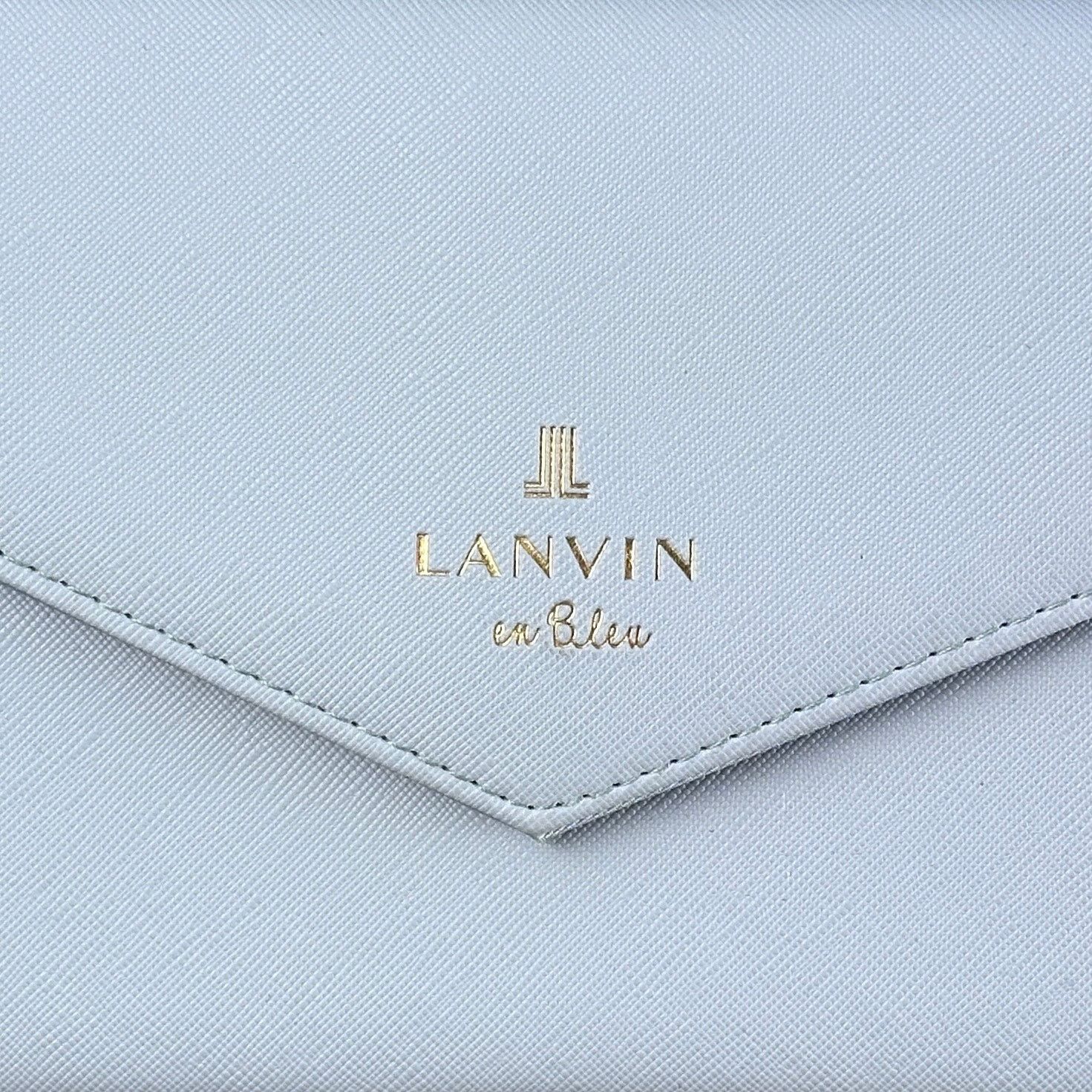 Lanvin en Bleu Baby Blue Clutch Wallet Size ONE SIZE - 2 Thumbnail